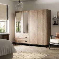 Brand new ???? Dunelm Fulton 4 Door Wardrobe ⌛