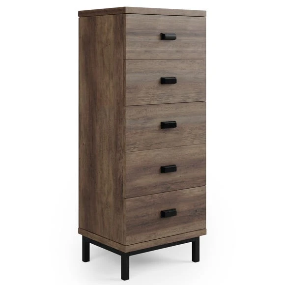 Brand new ???? Dunelm Fulton Tall 5 Drawer Chest, Pine Effect ???? - Image 2