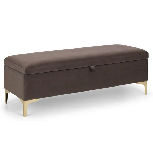 Cheap ???? Julian Bowen Deco Velvet Storage Bench ⌛ - Image 2