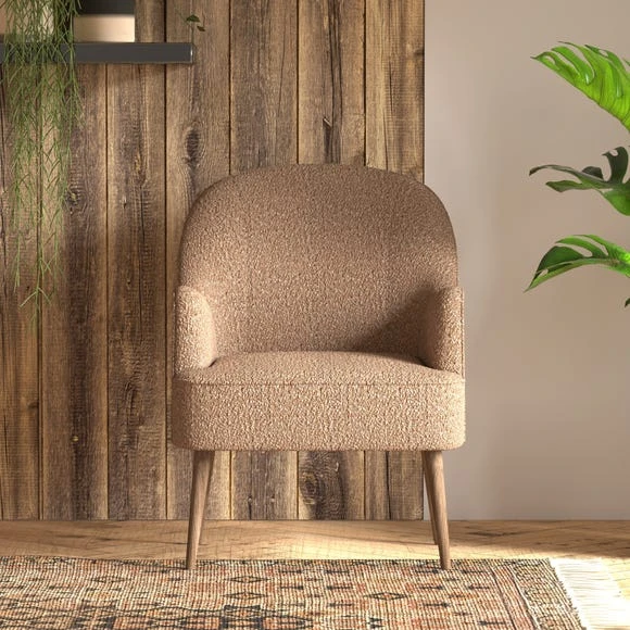 Promo ???? Dunelm Bailey Chunky Weave Accent Chair ⌛