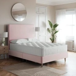 Hot Sale ???? Dunelm Platform Velvet Bed Base ????