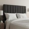 Discount ???? Dunelm Tweed Vertical Stripe Headboard ????