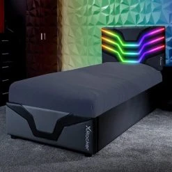Budget ✔️ X Rocker X Rocker Cosmos RGB Neo Motion LED Gaming Bed in a Box ⌛