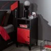 Hot Sale ???? X Rocker X Rocker MESH TEK Bedside Table with Single Cube Storage ⌛