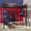Best Sale ???? X Rocker X Rocker Fortress Gaming High Sleeper Bunk Bed with Shelves & Desk ????