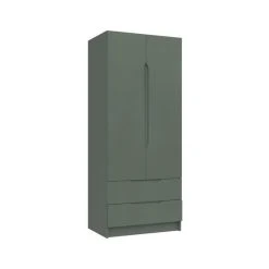 Discount ???? One Call Furniture Legato Double 2 Drawer Wardrobe ????