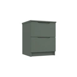 Hot Sale ???? One Call Furniture Legato 2 Drawer Bedside Table ????
