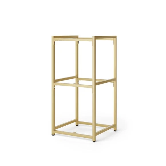 Buy ???? Dunelm Modular Gold & White 3 Shelf Small Shelving Unit ⌛ - Image 2