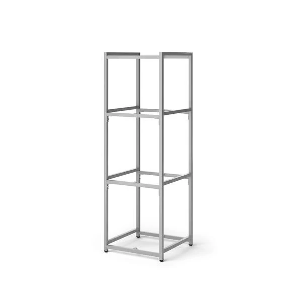 Wholesale ⭐ Dunelm Modular Silver & Black 4 Shelf Shelving Unit ???? - Image 2