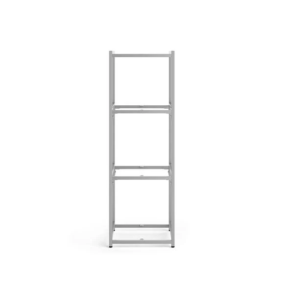 Wholesale ⭐ Dunelm Modular Silver & Black 4 Shelf Shelving Unit ???? - Image 3